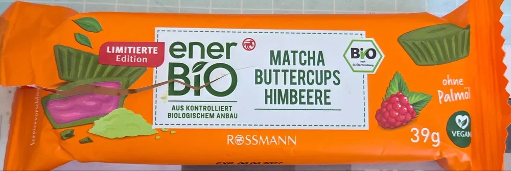 Matcha Buttercups Himbeere