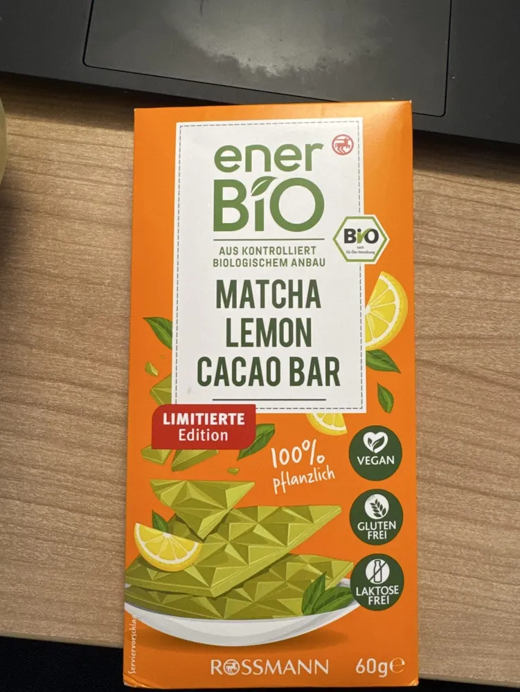 Matcha Lemon Cacao Bar
