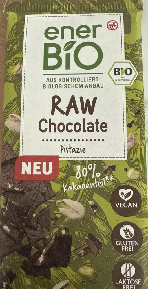 RAW Chocolate Pistazie