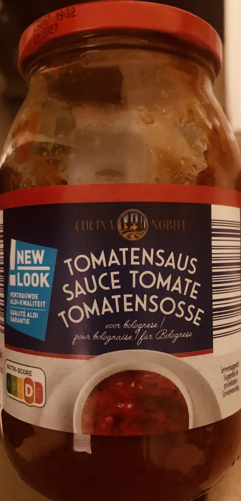 TOMATENSAUS SAUCE TOMATE TOMATENSOSSE