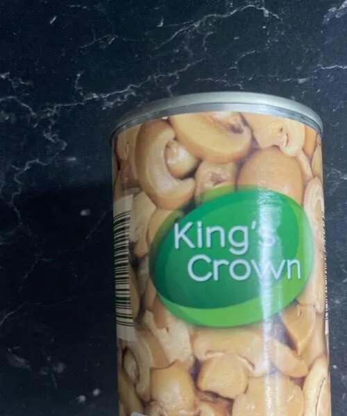 Canned mushrooms