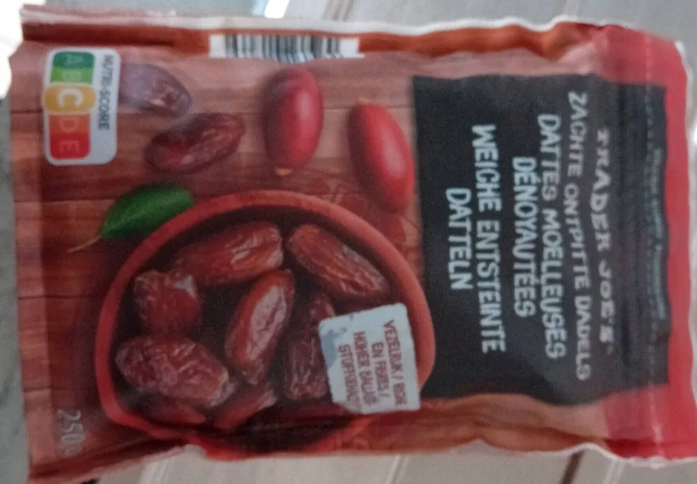 ZACHTE ONTPITTE DADELS DATTES MOELLEUSES DÉNOYAUTÉES WEICHE ENTSTEINTE DATTELN