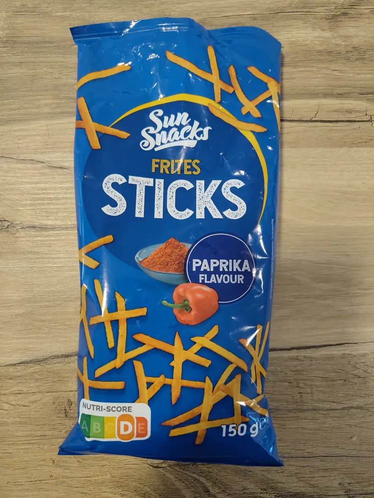 Frites sticks paprika flavour