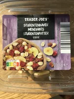 mixed nuts and banana chips