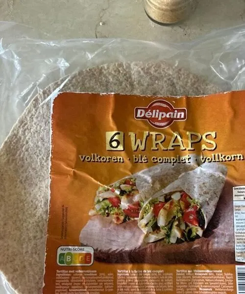 Wraps blé complet