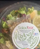 Salade repas bacon et moutarde