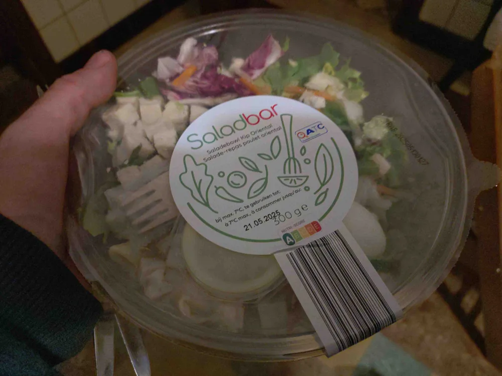 Saladebowl kip Oriental