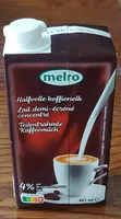Halfvolle koffiemelk