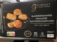 Bladerdeeghapjes