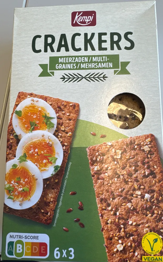 CRACKERS MEERZADEN / MULTI-GRAINES / MEHRSAMEN