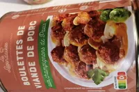 BOULETTES DE VIANDE DE PORC aux champignons de Paris