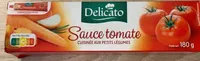 Sauce tomate cuisinée aux petits légumes