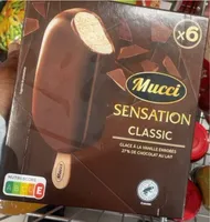 Glace a la vanille chocolat au lait