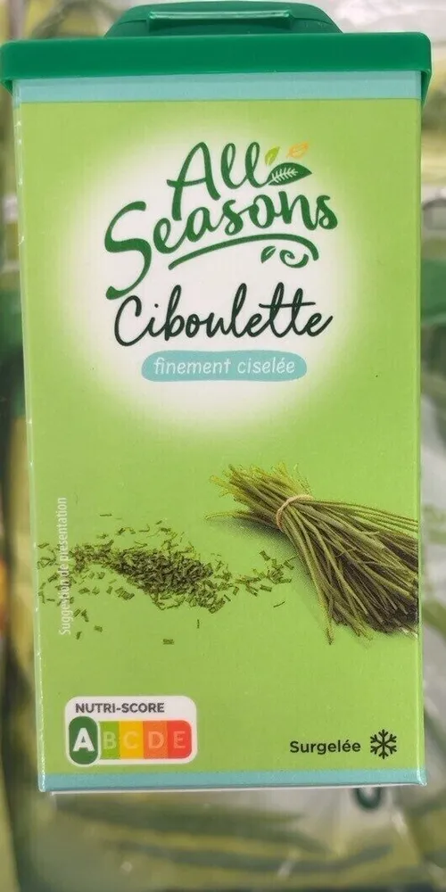 Ciboulette finement ciselée