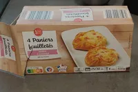 4 paniers feuilletés