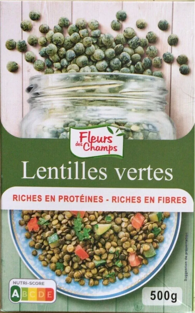 Lentilles vertes