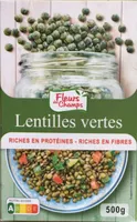 Lentilles vertes