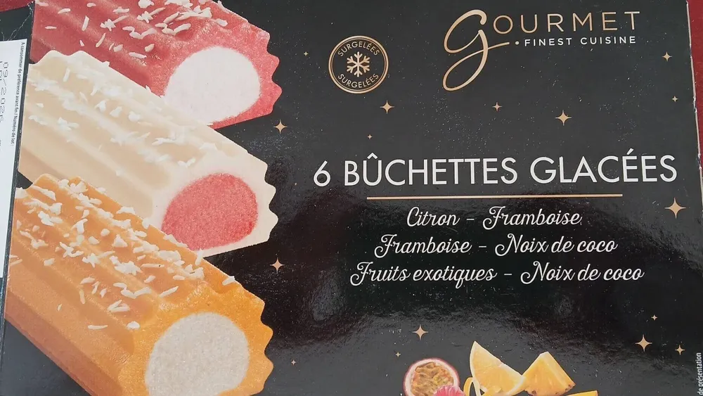 Bûchettes glacées