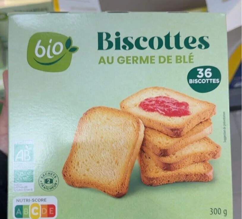 Biscottes germe de ble