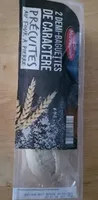 2 Demi Baguettes De Caractère Précuites Aldi