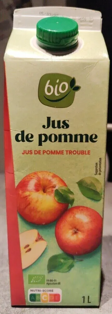 Jus de pomme Bio Trouble