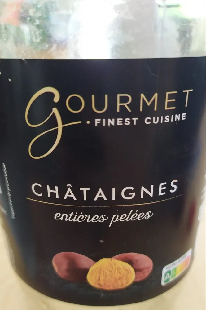 Châtaigne entières pelées