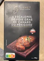4 ESCALOPES DE FOIE GRAS DE CANARD DU PÉRIGORD
