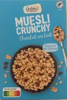 Muesli crunchy chocolat au lait