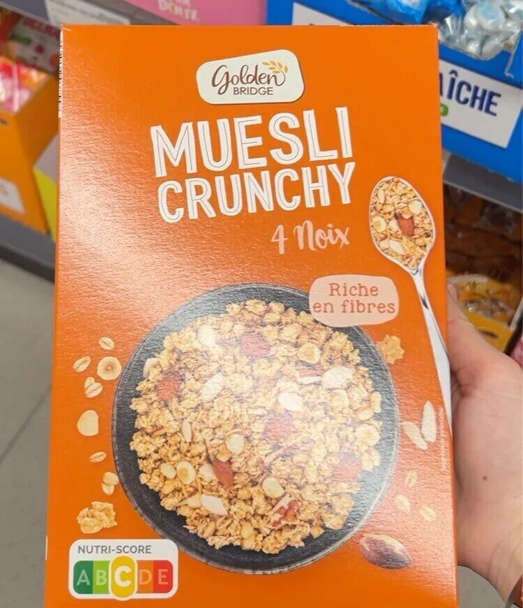 Muesli crunchy 4 noix