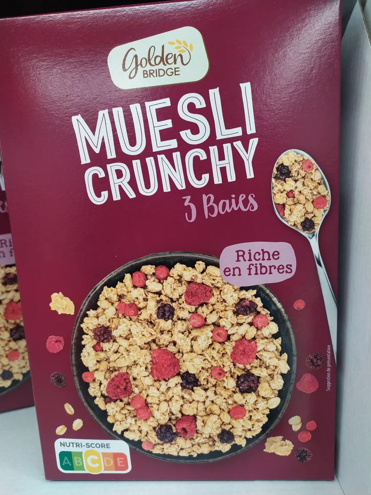 Muesli crunchy 3 baies