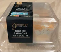 DUO DE SAUMONS ET TZATZIKI