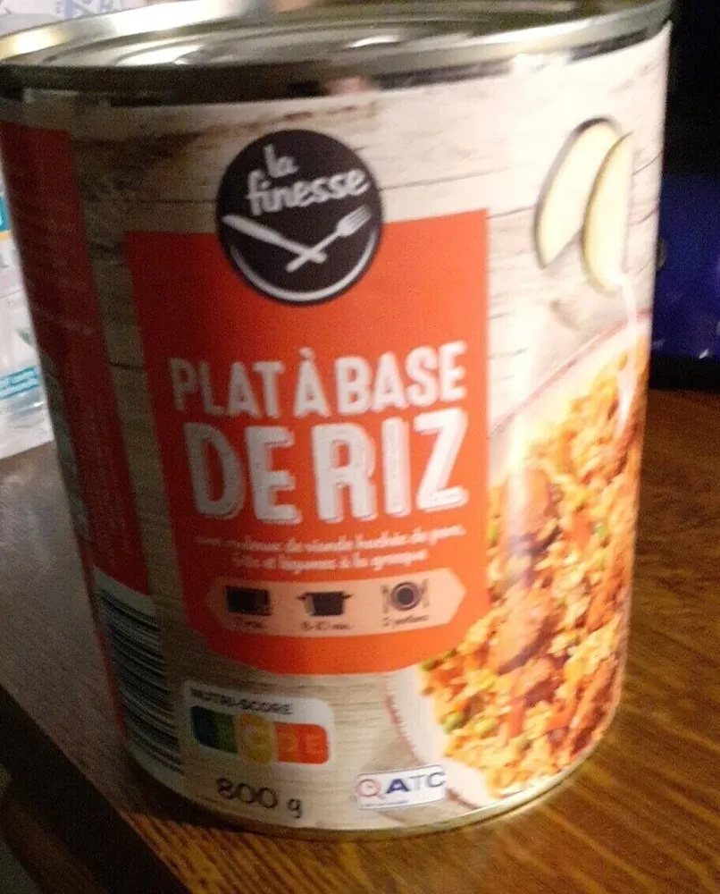 Plat à base de riz