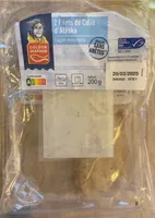 2 Filets de Colin d'Alaska Façon meunière