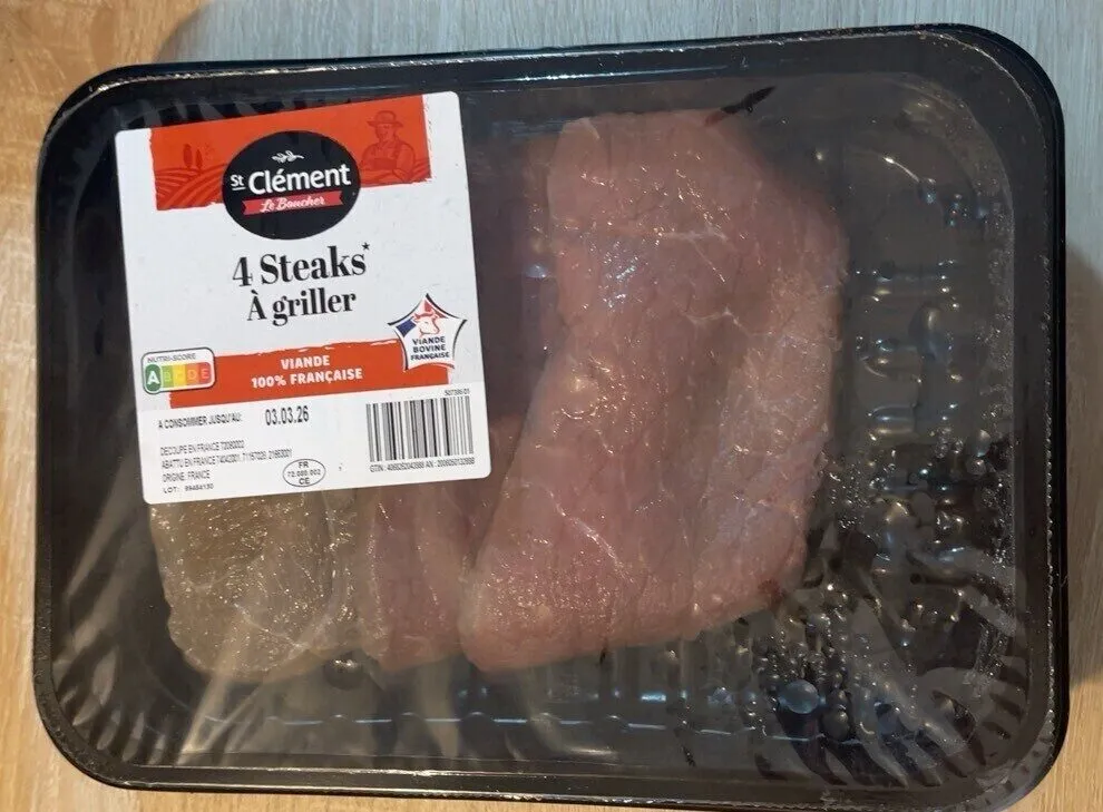 4 steak a grille