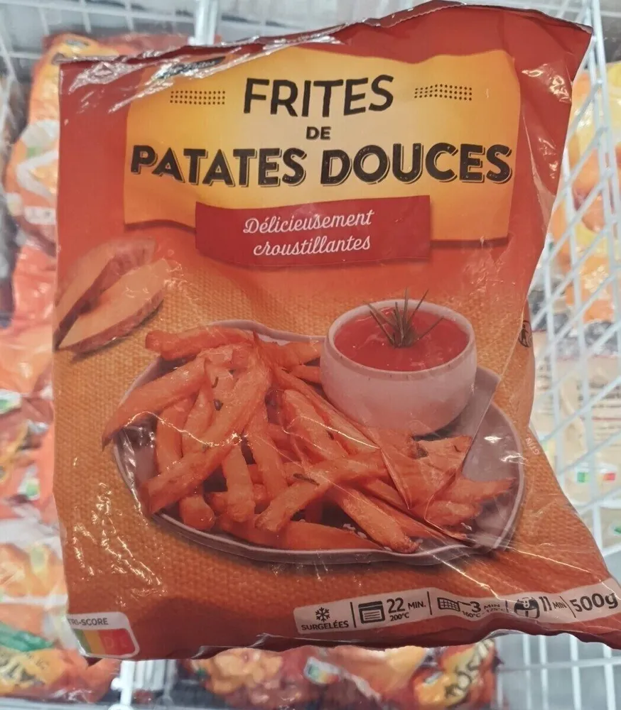 Frites de patates douces