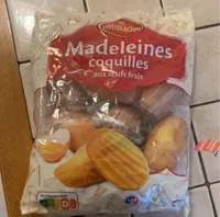 Madeleines coquilles aux oeufs frais