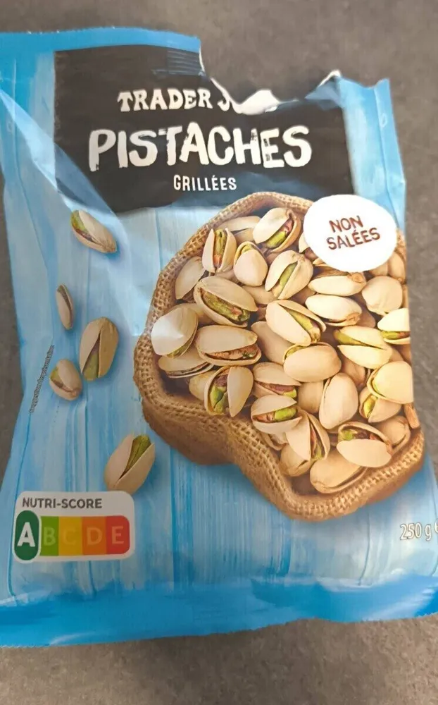 PISTACHES GRILLEES NON SALEES