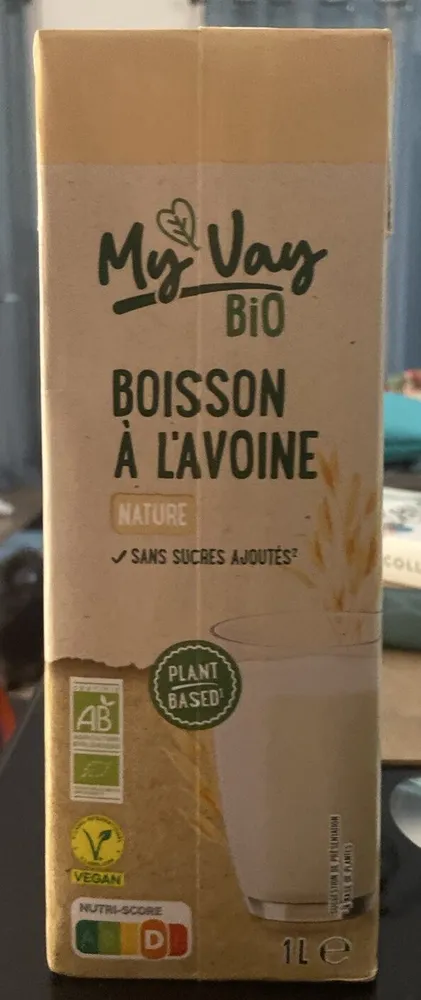 Boisson à l'avoine nature