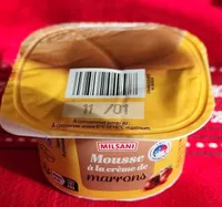 Mousse à la crème de marrons