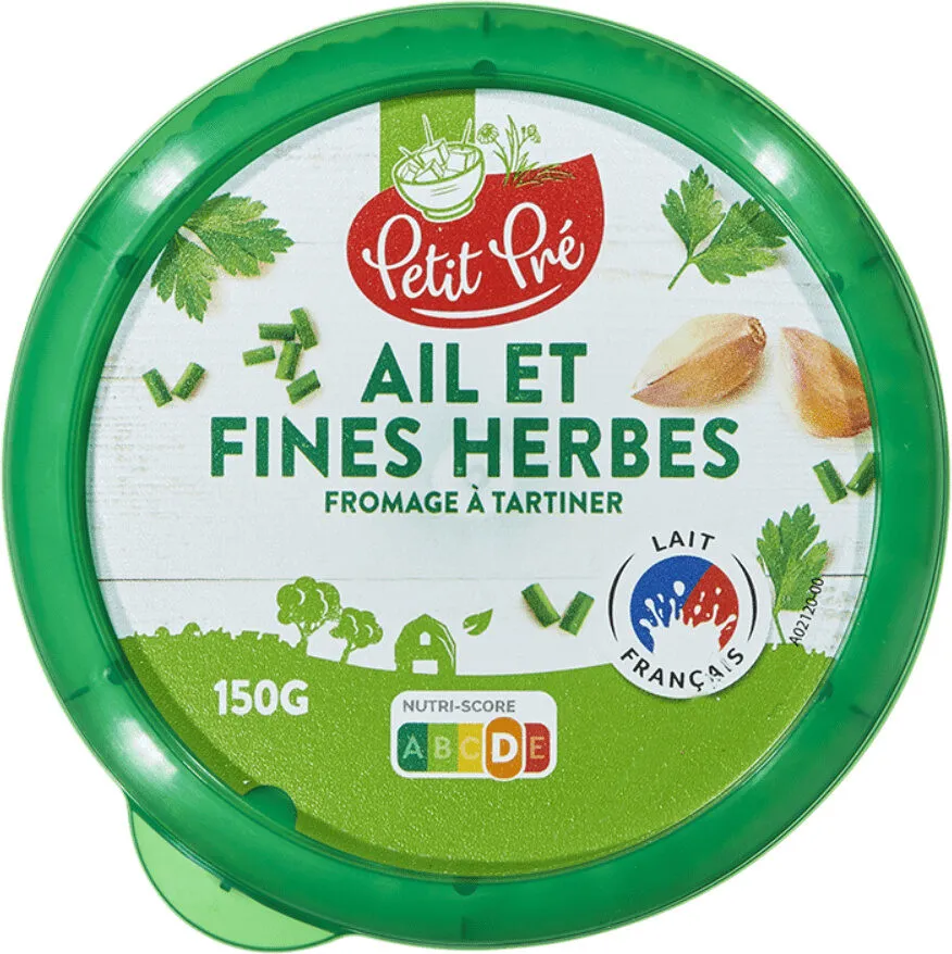 Fromage à tartiner Ail et fines herbes