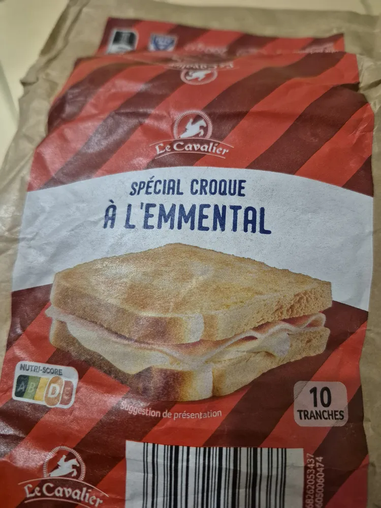 SPÉCIAL CROQUE À L'EMMENTAL