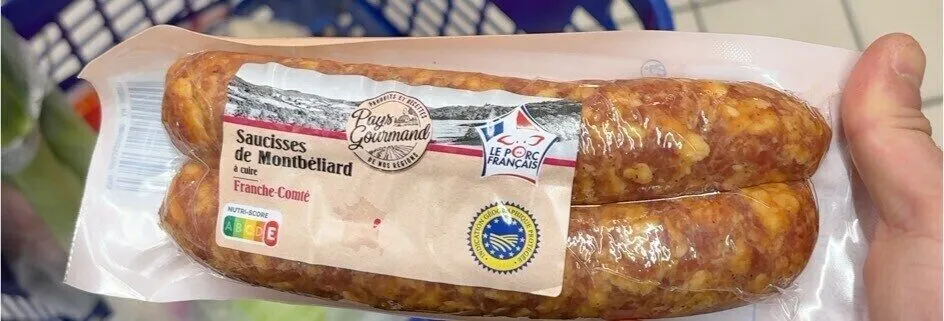 Saucisses de Montbéliard