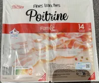 Fines tranches poitrine