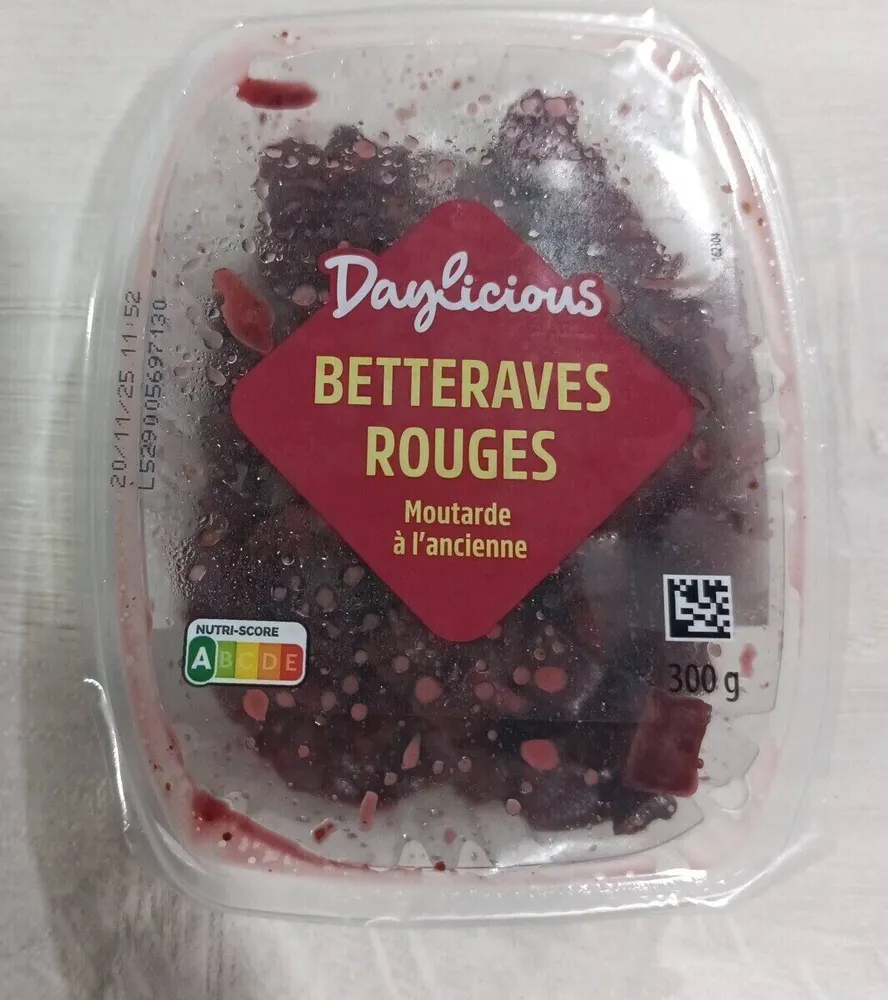 Betterave Rouges Moutarde