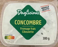 CONCOMBRE Fromage frais Ciboulette