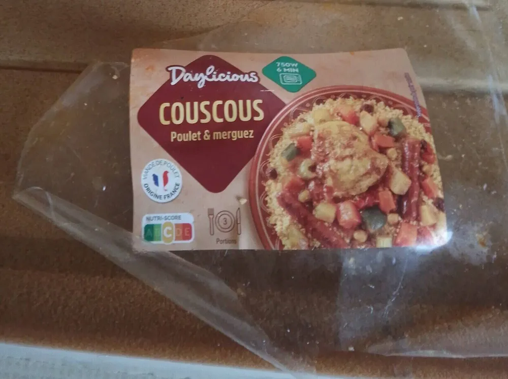 Couscous Poulet et Merguez