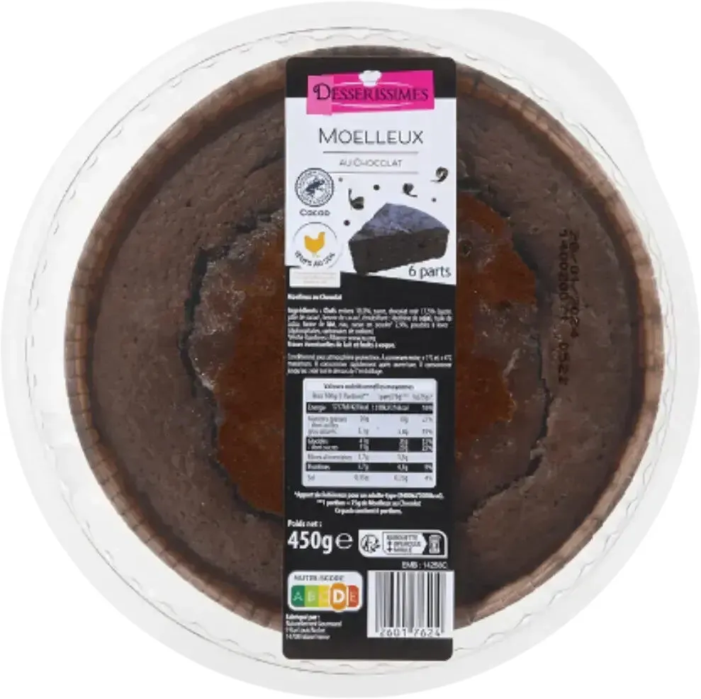 MOELLEUX AU CHOCOLAT