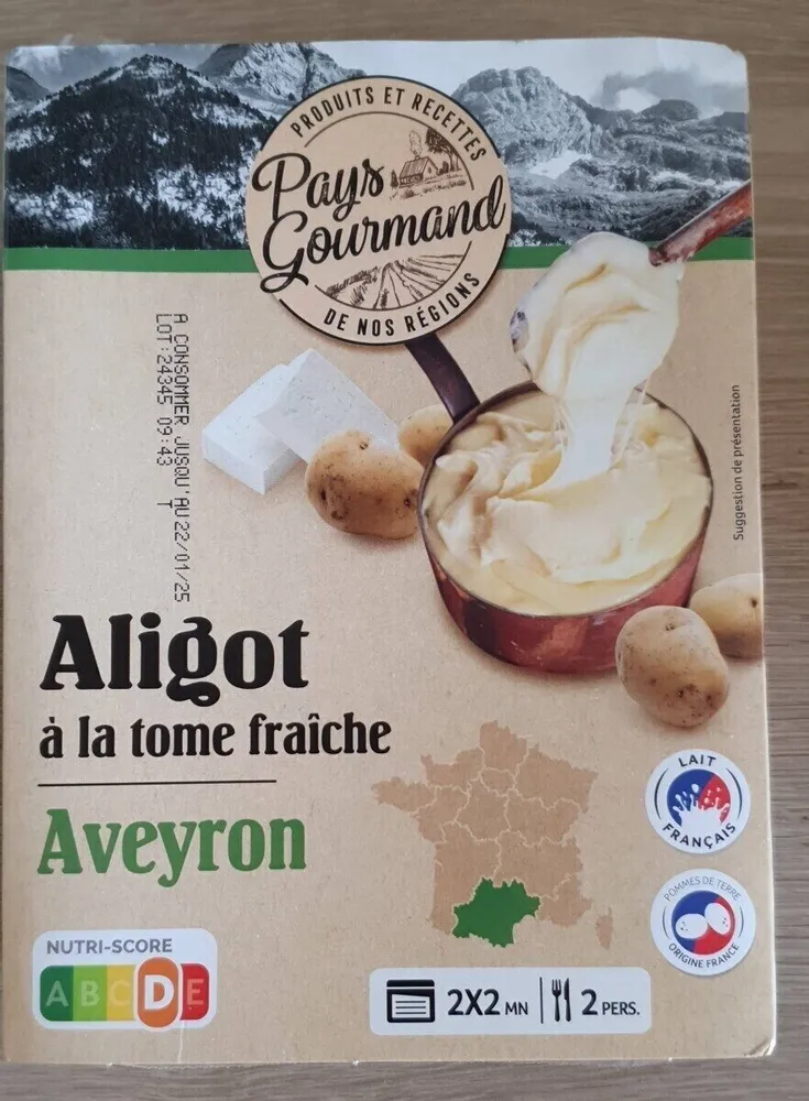 Aligot à la tomme fraîche