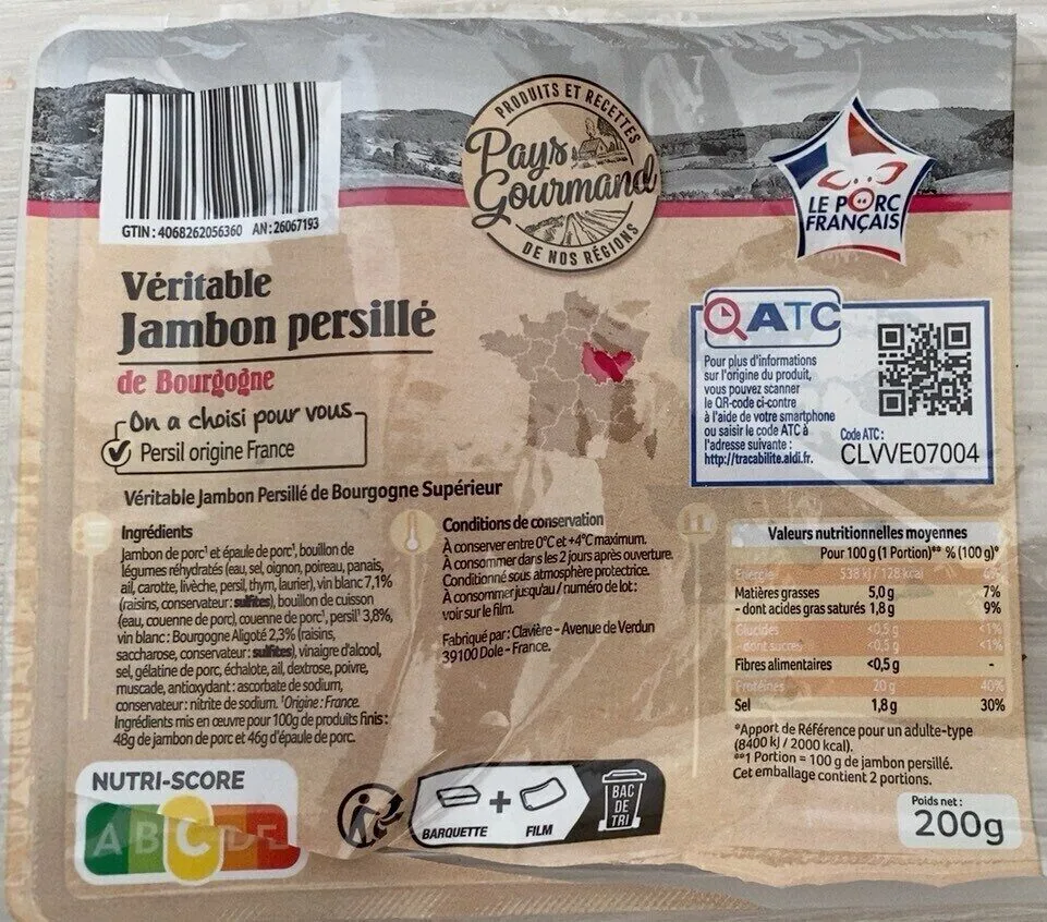 Veritable Jambon persillé