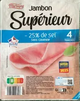 Jambon Supérieur - 25% de sel